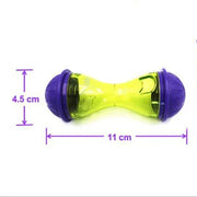 Interactive Slow Feeder Treat Ball - IQ Food Dispenser Dog Toy