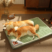 Detachable Dog Bed Mat - Cotton Indoor House Cushion for All Sizes
