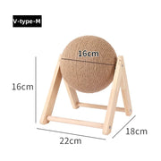 Sisal Rope Cat Scratching Ball Board for Kittens