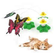 Automatic Electric Butterfly Cat Toy for Indoor Play
