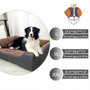 Dog Sofa Bed Cushion - Breathable Basket Mat for Small Large Pets