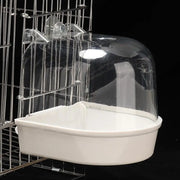 External Hanging Bird Bath for Parrots and Small Birds