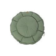 Round Plush Dog & Cat Bed - Soft Basket Cushion for Small Pets
