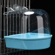 External Hanging Bird Bath for Parrots and Small Birds