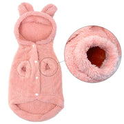 Warm Winter Cat & Puppy Jacket - Pink Small Pet Coat S-2XL