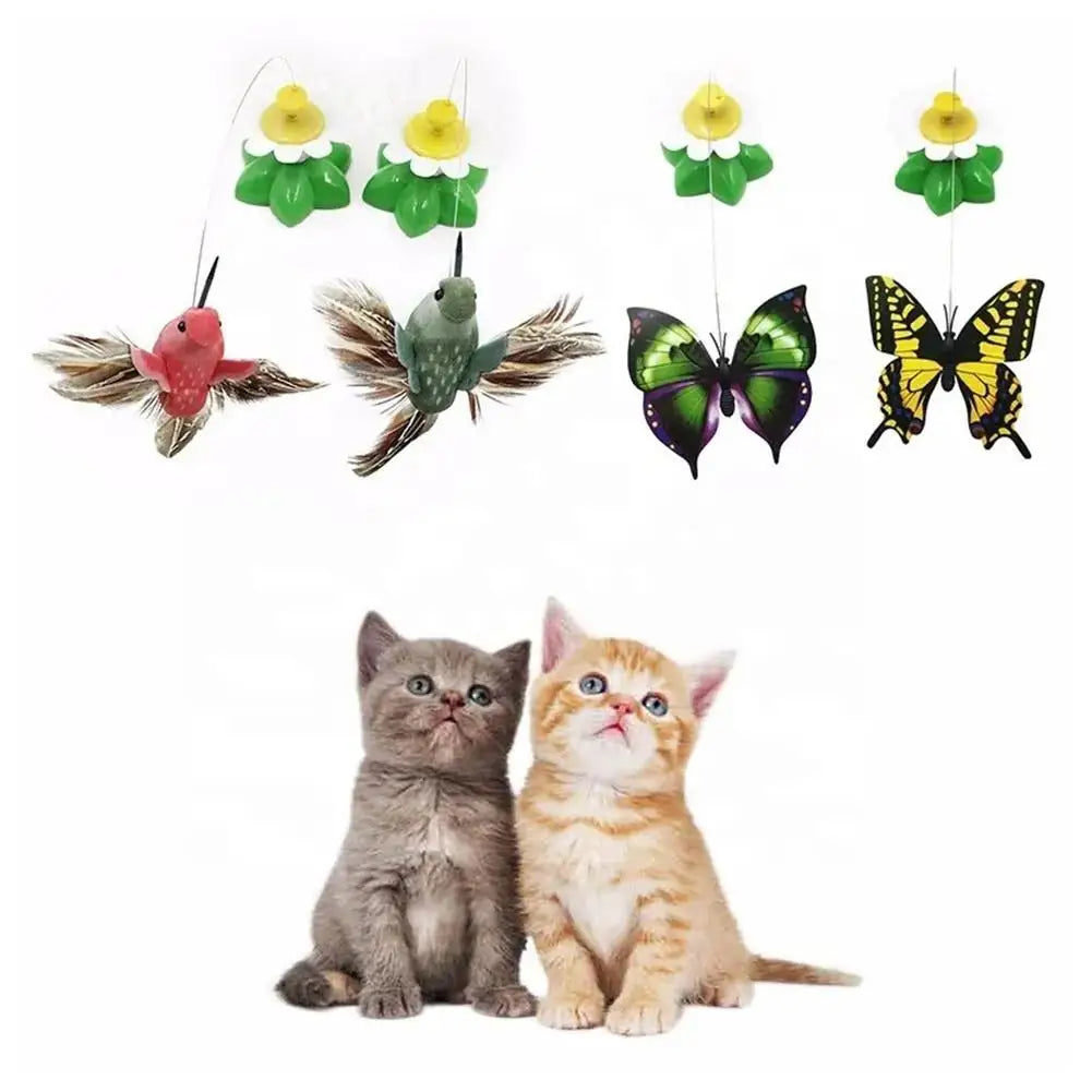 Automatic Electric Butterfly Cat Toy for Indoor Play