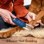 Low Noise Electric Dog Nail Grinder - Pet Paw Grooming Trimmer