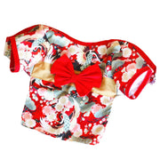 Japanese Style Pet Kimono Coat - Thin Summer Cat & Dog Outfit