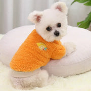 Warm Small Dog Hoodie Coat - Fleece Puppy Outfit XS-XXL