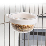 Detachable Transparent Bird Food and Water Cup