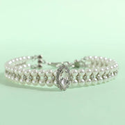 Pearl Rhinestone Collar Necklace for Cats and Small Dogs