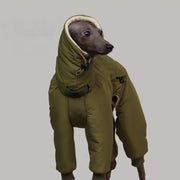 Thickened Winter Dog Jacket - Full Neck Cover Coat for Big Dogs
