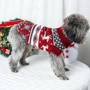 Christmas Dog Sweater - Winter Knit Holiday Costume for Pets