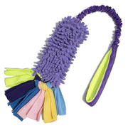 Plush Rope Dog Chew Toy With Handle - Pulling Toy for Active Chewers