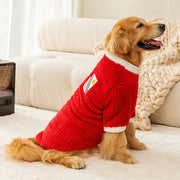 Fleece Hoodie Vest for Big Dogs - Warm Jacket for Large Breeds