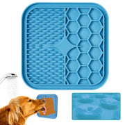 Silicone Slow Feeding Lick Mat with Suction Cups for Small Pets