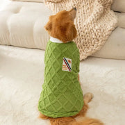 Fleece Hoodie Vest for Big Dogs - Warm Jacket for Large Breeds