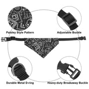 Adjustable Dog Bandana Collar Scarf for Puppies and Cats
