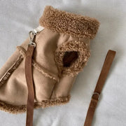 Cute Soft Dog Vest Jacket - Autumn Winter Pet Coat for Small Dogs
