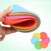 Chewable Rubber Dog Frisbee - Tear-Resistant Fetch & Training Disc
