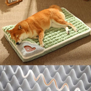 Detachable Dog Bed Mat - Cotton Indoor House Cushion for All Sizes