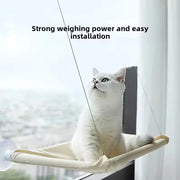 Window Cat Hammock Bed - Washable Suction Shelf Seat
