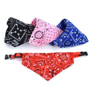Adjustable Dog Bandana Collar Scarf for Puppies and Cats