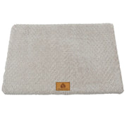 3D Foam Orthopedic Dog Bed - Washable Faux Fur Crate Mat