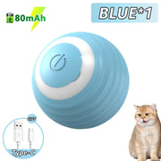 Rechargeable Smart Interactive Cat Ball with Type-C Cable