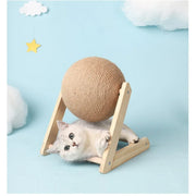 Sisal Rope Cat Scratching Ball Board for Kittens
